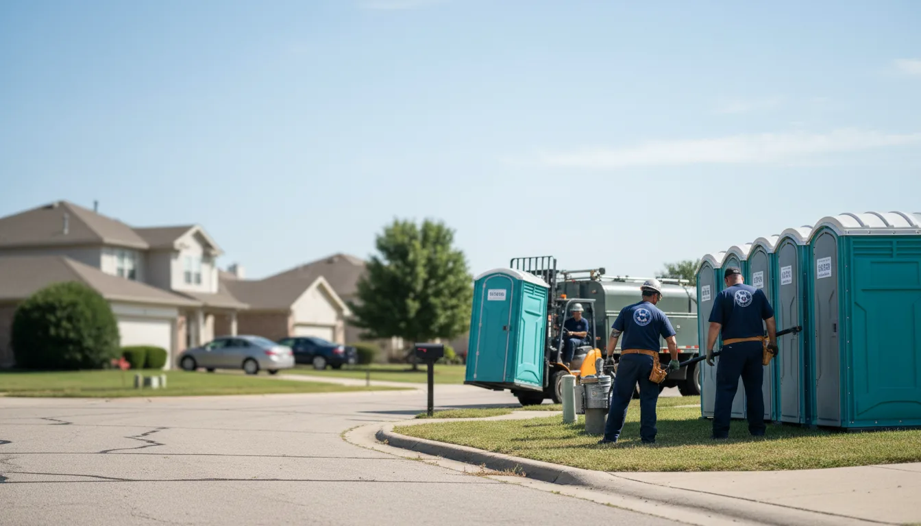 Porta Potty Rental in Garnett, KS near me